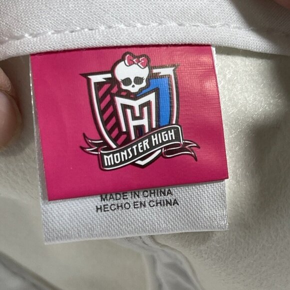 MONSTER HIGH Girls Shiny Silver Cap Logo Skull One Size (4-16) Adjustable NEW - Picture 9 of 13
